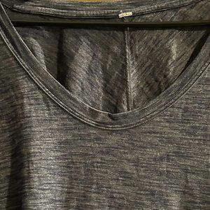 Lululemon soft, sweat-wicking short sleeve top, scoop neck